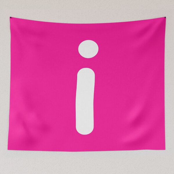 Item preview, Pink Letter i Lower Case Alphabet Girls Birthday Gift designed and sold by Shariss.