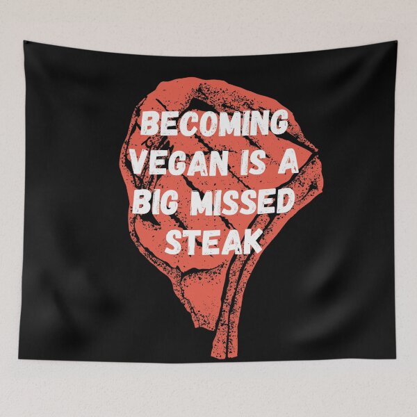 Item preview, Becoming vegan is a big missed steak designed and sold by Caregiverology.