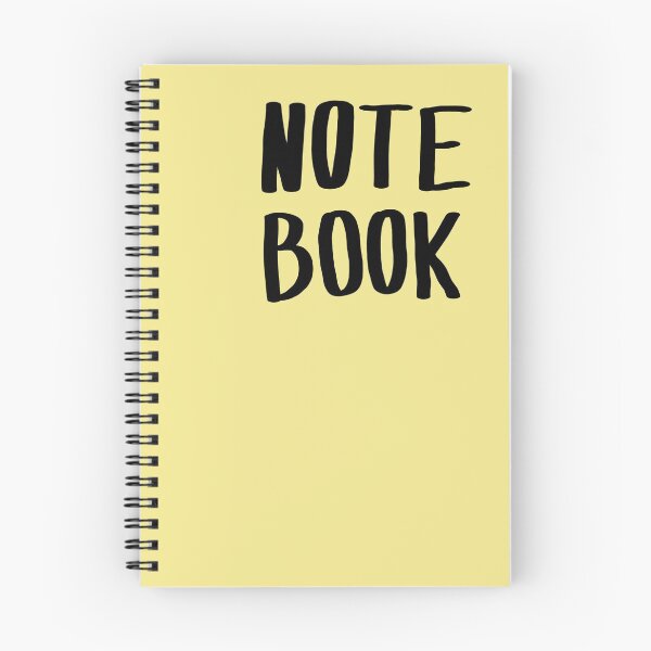 Item preview, Notebook butter yellow colour cover  designed and sold by 8thApril.