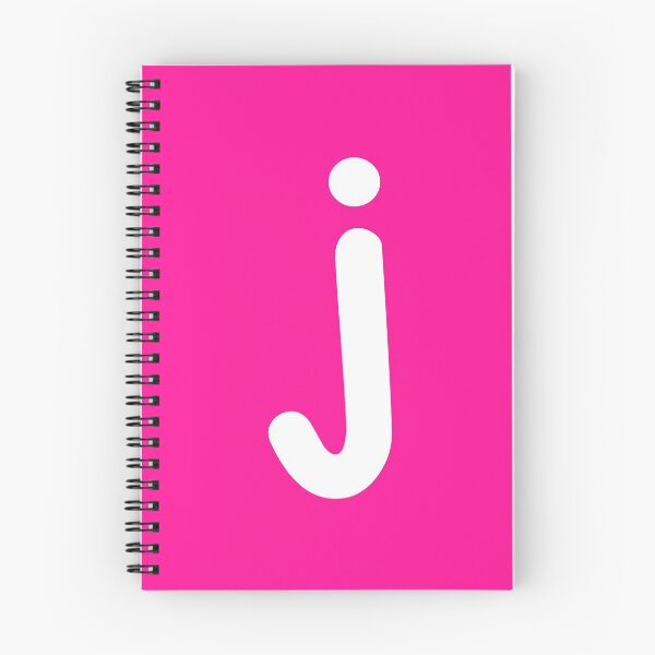 Item preview, Pink Letter j Lower Case Alphabet Girls Birthday Gift designed and sold by Shariss.