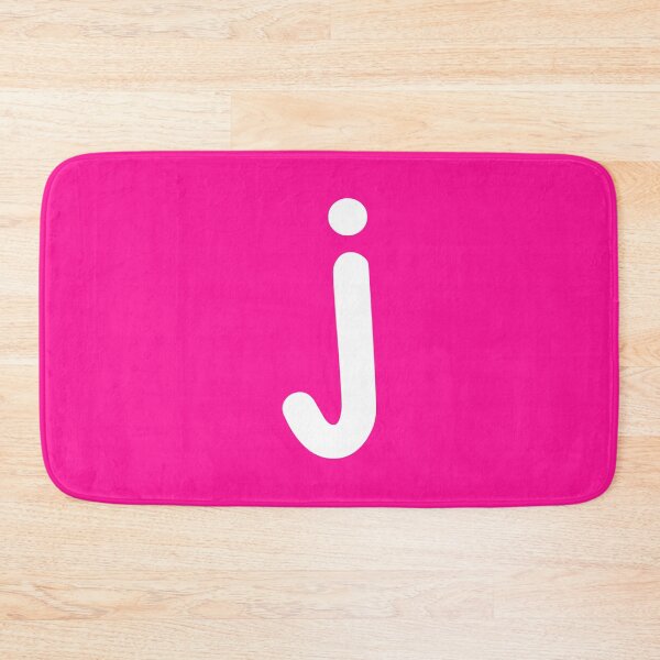Item preview, Pink Letter j Lower Case Alphabet Girls Birthday Gift designed and sold by Shariss.