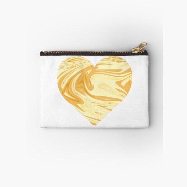 Item preview, Holographic Gold Heart Marble Chrome Design designed and sold by PrettyPage.
