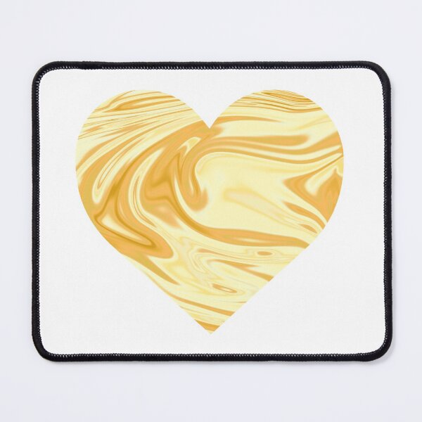 Item preview, Holographic Gold Heart Marble Chrome Design designed and sold by PrettyPage.