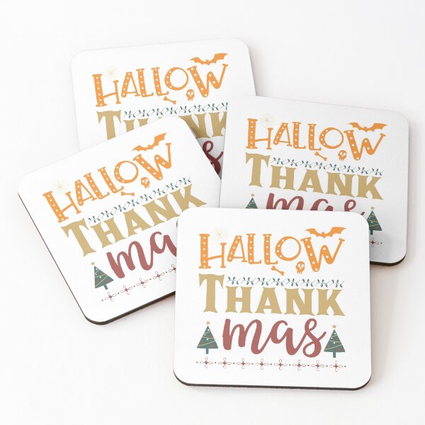 Item preview, HallowThanksMas - Funny Holiday Happy HallowThanksMas Halloween Christmas Thanksgiving Family designed and sold by ALITOPRINCE.