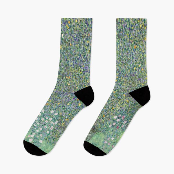 Item preview,  Rosebushes under the Trees (1905)  By Gustav Klimt designed and sold by Designedbysm.