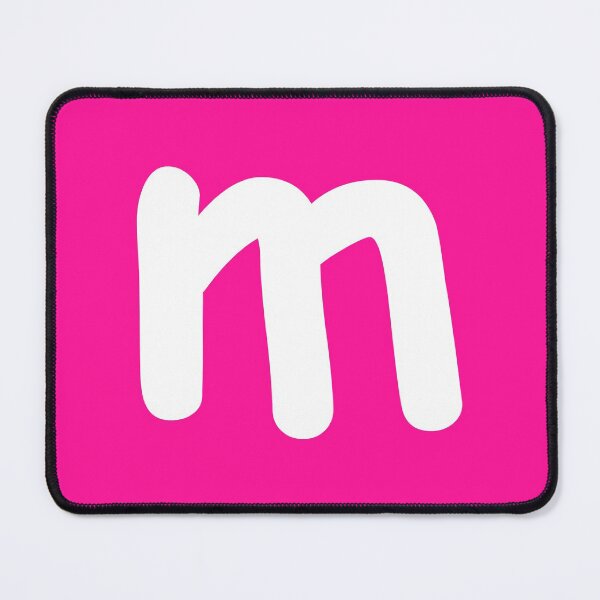 Item preview, Pink Letter m Lower Case Alphabet Girls Birthday Gift designed and sold by Shariss.