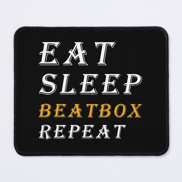 Item preview, Eat Sleep Beatbox Repeat designed and sold by dorento07.