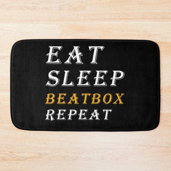 Item preview, Eat Sleep Beatbox Repeat designed and sold by dorento07.