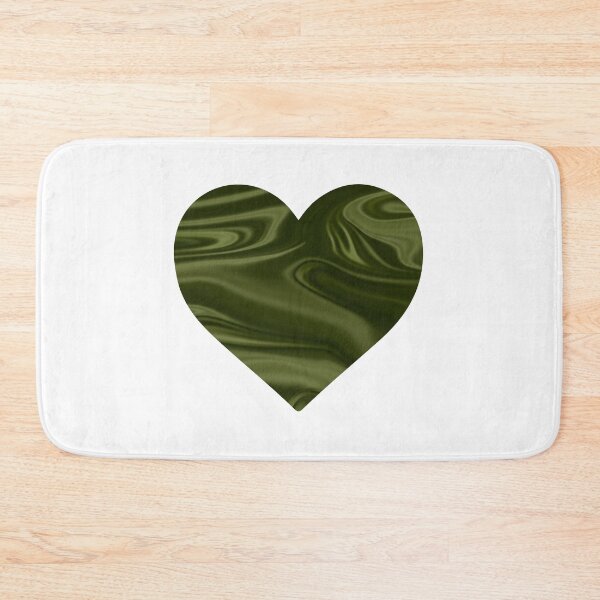 Item preview, Holographic Green Silk Heart Marble Chrome Design designed and sold by PrettyPage.