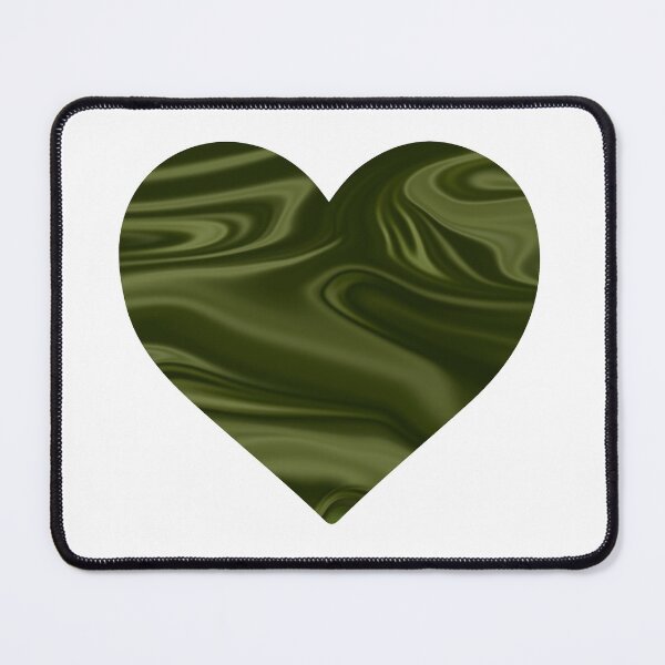 Item preview, Holographic Green Silk Heart Marble Chrome Design designed and sold by PrettyPage.