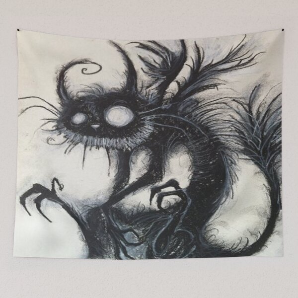 Item preview, Creepy Kitty designed and sold by WinkyDoodle.