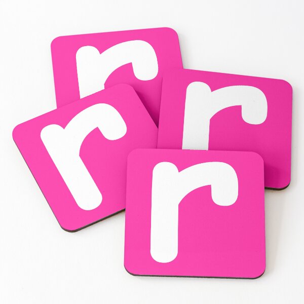 Item preview, Pink Letter r Lower Case Alphabet Girls Birthday Gift designed and sold by Shariss.