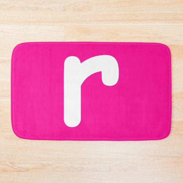 Item preview, Pink Letter r Lower Case Alphabet Girls Birthday Gift designed and sold by Shariss.