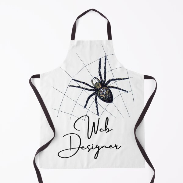 Item preview, Funny Design for Web Designers with Cool Scary Spider in a Web  designed and sold by RedThorThreads.