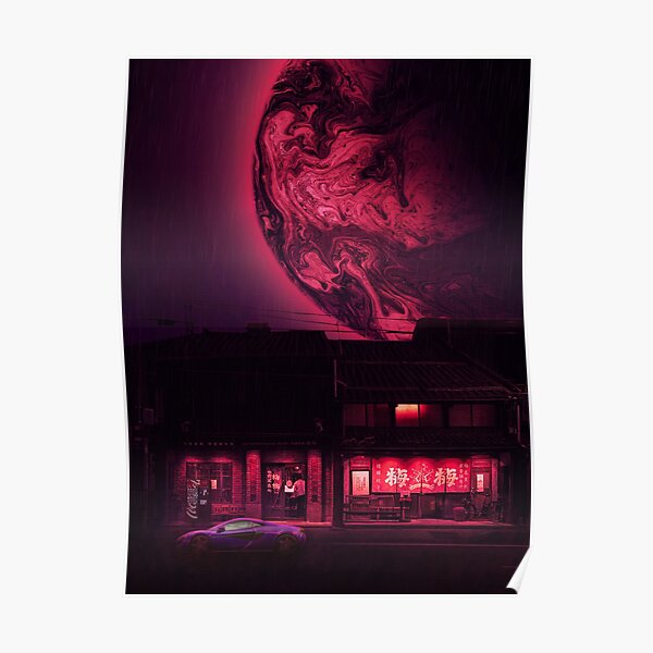 Chinese Night Restaurant Poster