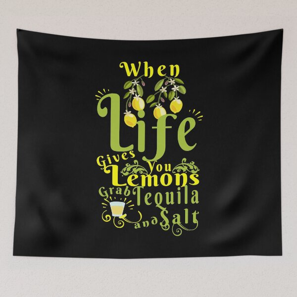 Item preview, Life Lemons Tequila Salt designed and sold by likebakerdo.