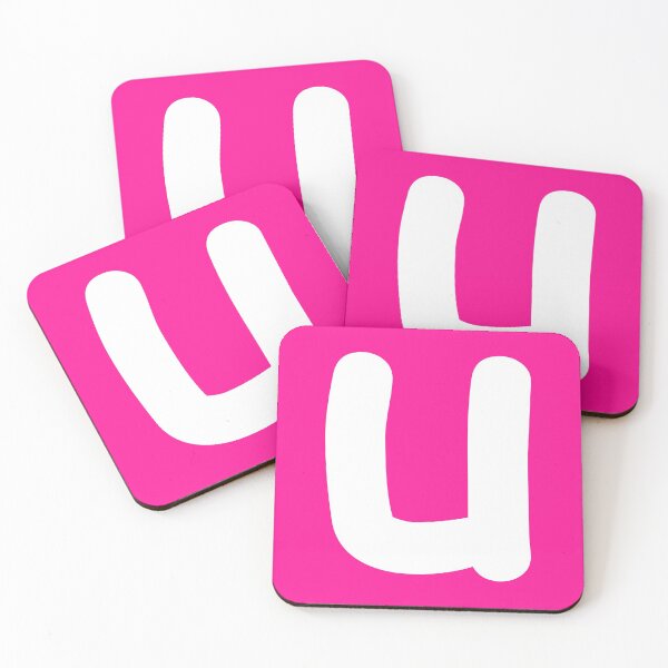 Item preview, Pink Letter u Lower Case Alphabet Girls Birthday Gift designed and sold by Shariss.