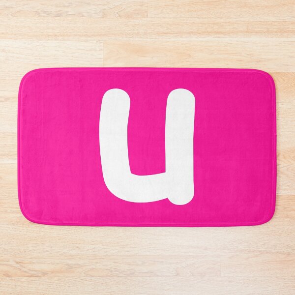 Item preview, Pink Letter u Lower Case Alphabet Girls Birthday Gift designed and sold by Shariss.
