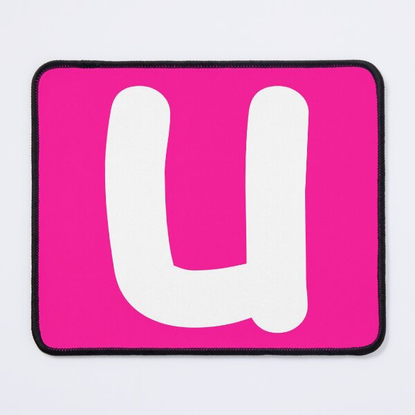 Item preview, Pink Letter u Lower Case Alphabet Girls Birthday Gift designed and sold by Shariss.