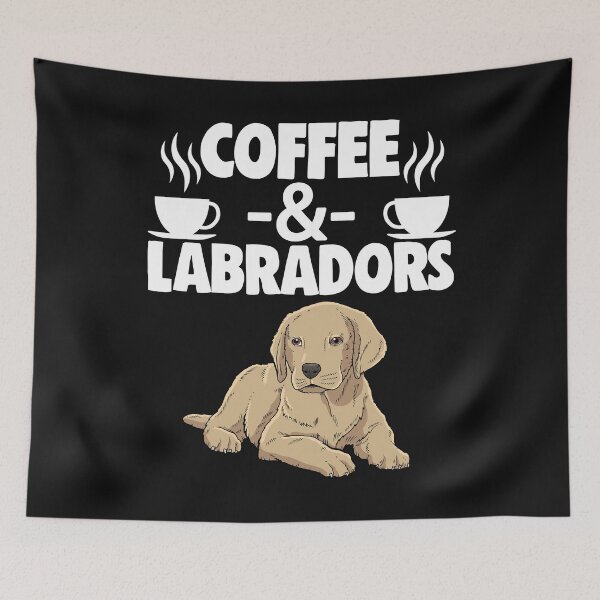 Item preview, Coffee & Labradors designed and sold by Bendthetrend.