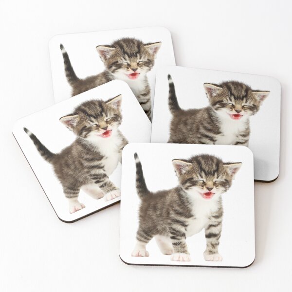 Item preview, Cute Tabby Kitten Crying Meowing and Mewing designed and sold by ScienceSource.