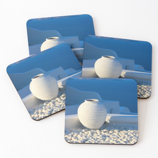 Item preview, Santorini with shades of blue, Greek island designed and sold by Carlos Taylor.