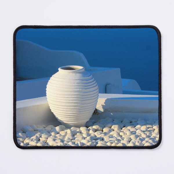 Item preview, Santorini with shades of blue, Greek island designed and sold by Carlos Taylor.