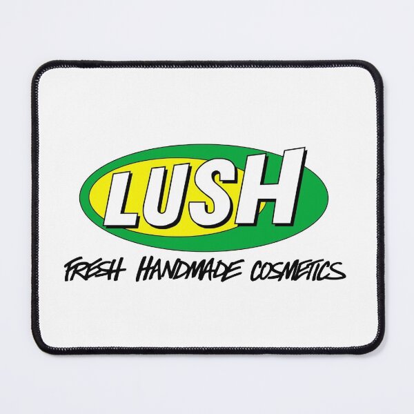 Retro Lush Cosmetics 90s Design Mouse Pad