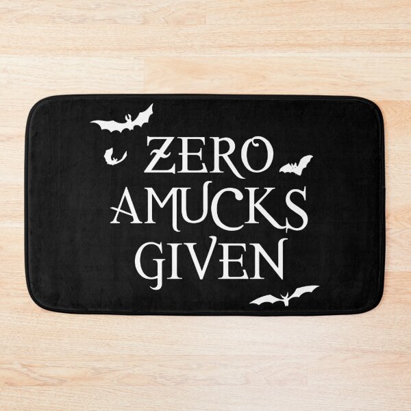 Item preview, Zero Amucks Given designed and sold by Jessica Cushen.
