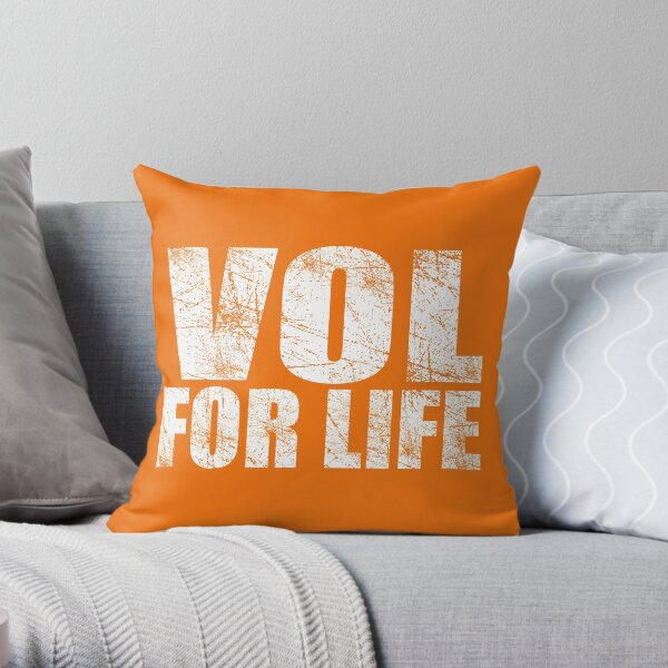 Vol for Life Throw Pillow