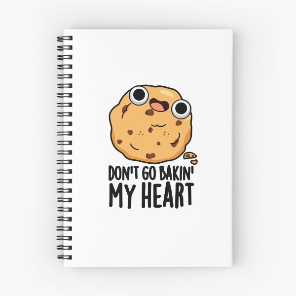 Item preview, Don't Go Bakin My Heart Funny Cookie Puns  designed and sold by punnybone.