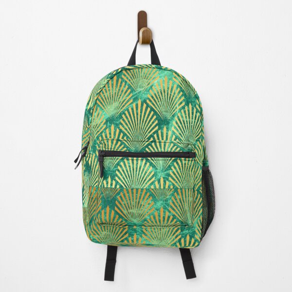 Item preview, Gold - emerald shell pattern designed and sold by urban-color.