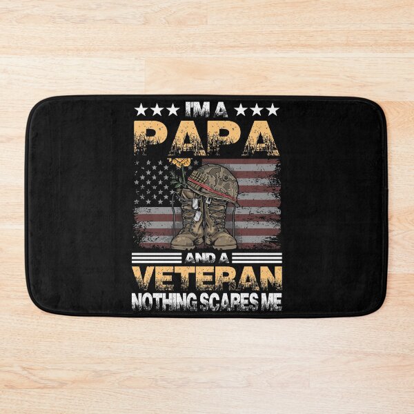 Item preview, I am papa and veteran nothing scares me designed and sold by AEGMEDIA.
