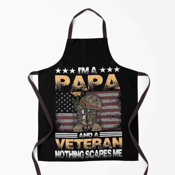 Item preview, I am papa and veteran nothing scares me designed and sold by AEGMEDIA.