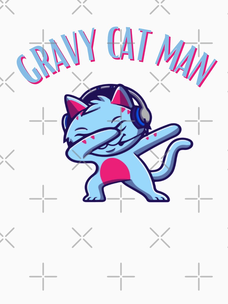 "Gravycatman Dabbing cat funny" Tshirt for Sale by ducany Redbubble