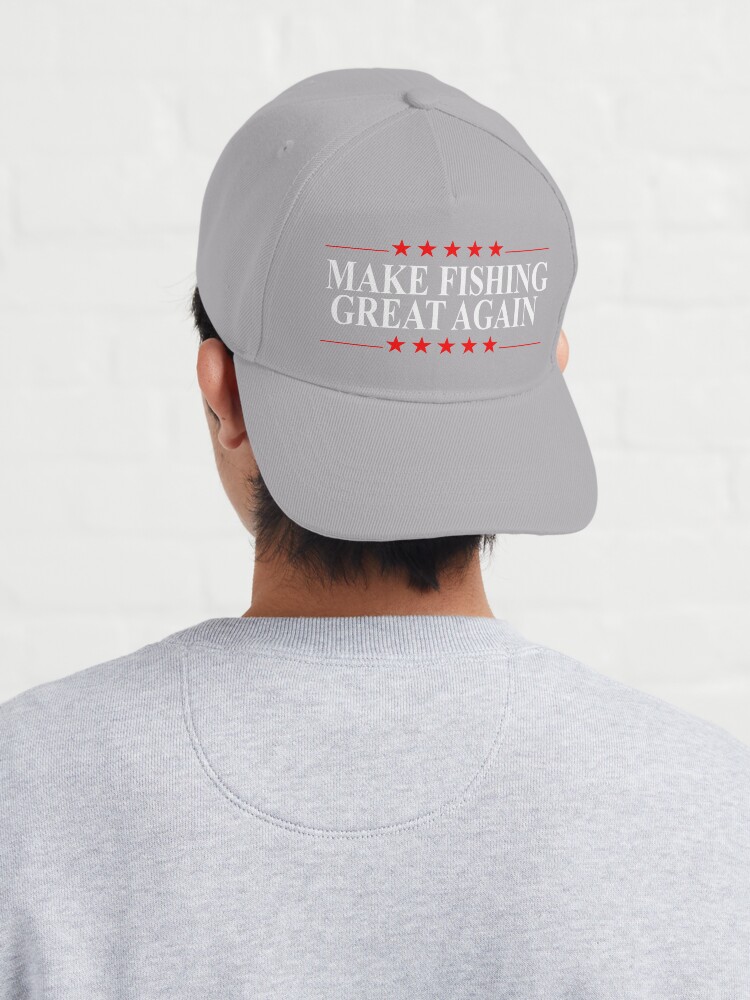 MAKE AMERICA GREAT AGAIN FISHING HOOK HAT TRUMP FUNNY THE PERFECT