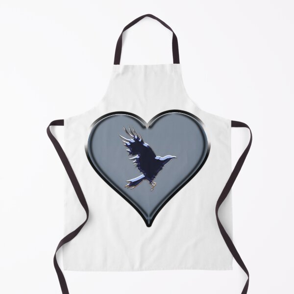 Item preview, Shiny Heart Crow designed and sold by AF Stewart Art Designs.
