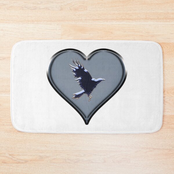 Item preview, Shiny Heart Crow designed and sold by AF Stewart Art Designs.