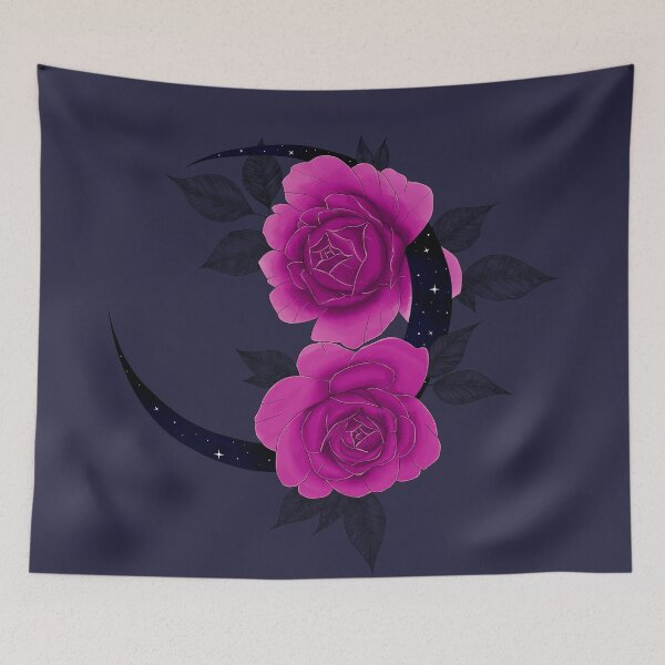 Item preview, Floral Moon designed and sold by Tatiana Gomes.