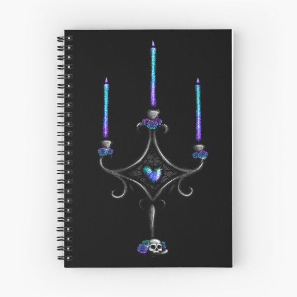 Item preview, Dark Glitter Candlestick designed and sold by DeneboArt.