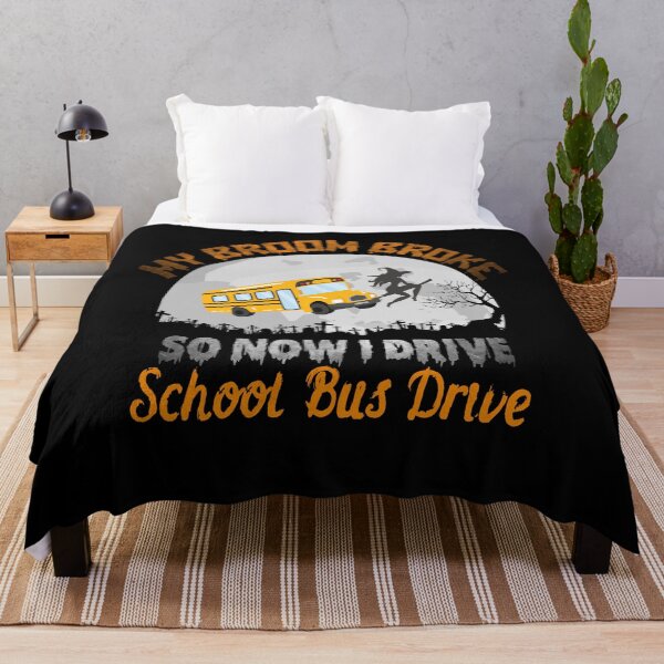Item preview, My Broom Broke So Now I Drive A School Bus designed and sold by GINIART.