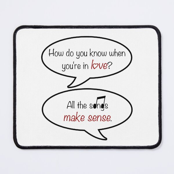 Item preview, how do you know when you're in love? designed and sold by cristinaandmer.