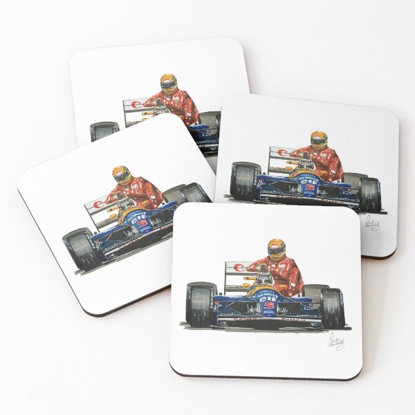 Item preview, Nigel Mansell & Ayrton Senna - Renault FW14 F1 designed and sold by DaroArt.