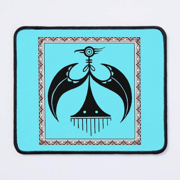 Item preview, Native American Bird Design with Southwestern Border designed and sold by PerpetualDrift.