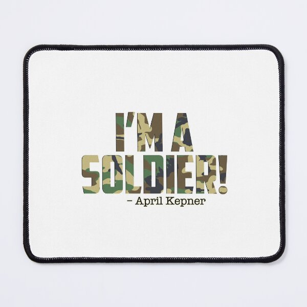 Item preview, April Kepner Soldier designed and sold by cristinaandmer.