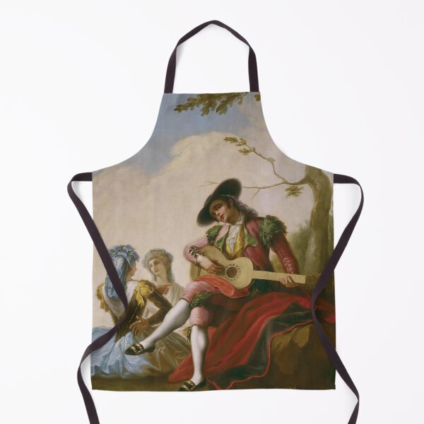 Item preview, El majo de la guitarra painting designed and sold by guitarist-world.