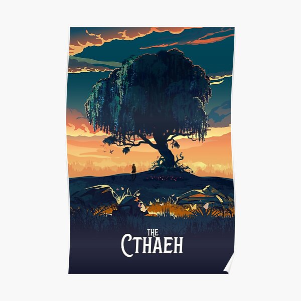 Kvothe and The Cthaeh, Kingkiller Chronicle Poster