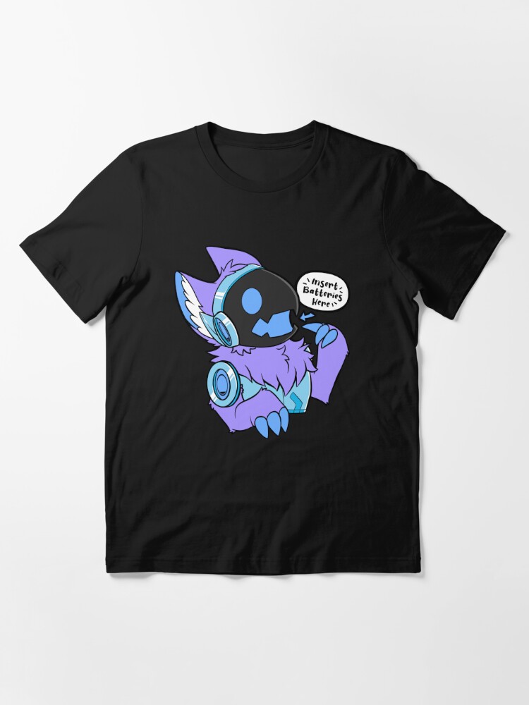 Protogen - Insert Batteries Here - Blue/Purple Sticker for Sale by  MillyD13