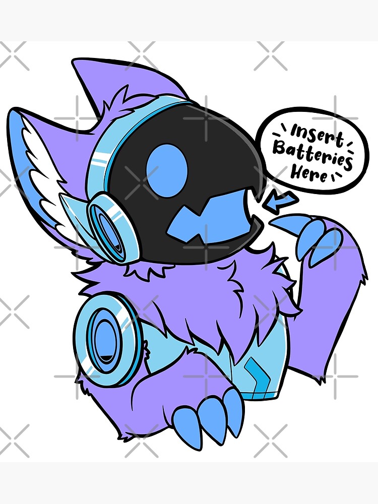 Blue light protogen 💙 (art by me) : r/protogen