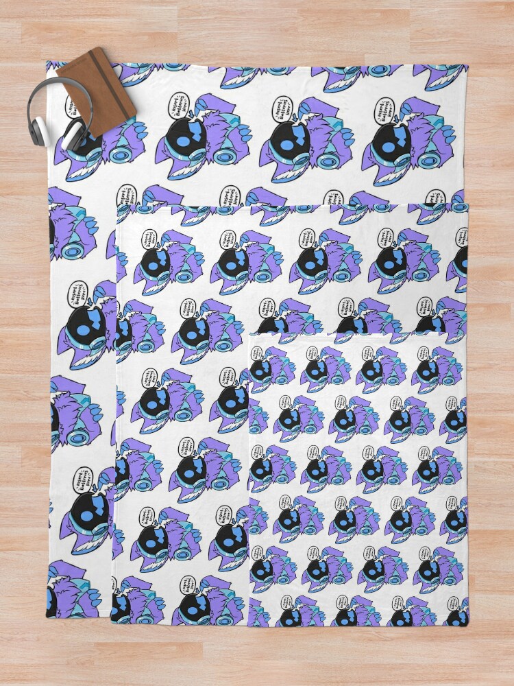 Protogen - Insert Batteries Here - Blue/Purple Sticker for Sale by  MillyD13